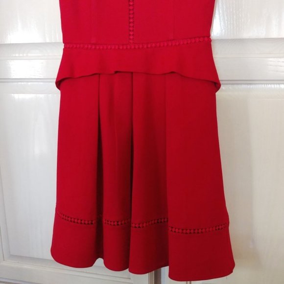 Adelyn Rae Red Sleeveless Mid Dress +2 More Dresses Bundle NWT - Picture 8 of 12